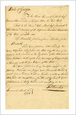 Georgia. Governor Samuel Elbert