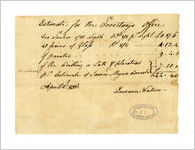 Georgia. Revolutionary. Wright, Sir James. Estimates and bills for State House repairs