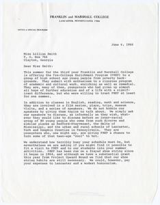 Leet, Pauline M. - Director of Special Programs, Franklin and Marshall College, 1966