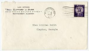 Unidentified Correspondence