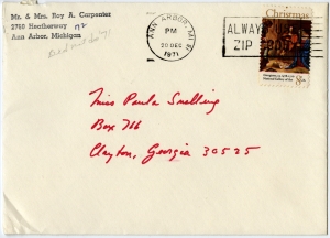 Carpenter, Carrie (Mrs. Roy A.), 1971