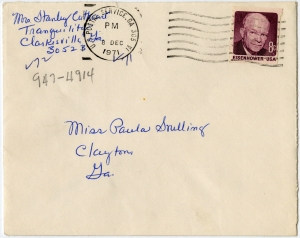 Cathcart, Alma (Mrs. Stanley), 1971-1972
