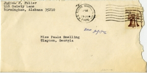 Fuller, Judith F., 1976