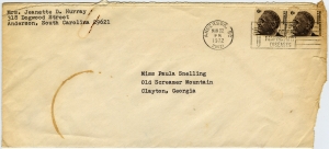 Hurray, Mrs. Jeanette D., 1972