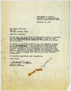 Massachusetts University, 1974
