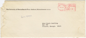 Massachusetts University Press, 1974