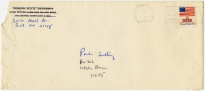 Robinson, Jo Ann - Associate Professor of History, Morgan State College - Folder 3, 1977