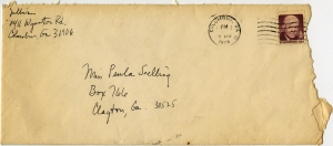 Sullivan, Margaret S., PhD - Literary scholar - Folder 3, 1973-1979