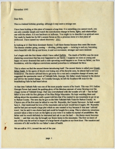Family correspondence - Folder 1, 1985, 1995