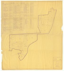 University of Georgia-urban renewal area, project GA R-50, bounded by Waddell, Wray, Lumpkin, Cloverhurst and Baxter
