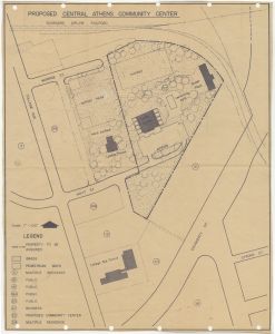 College Avenue Redevelopment Project-project GA R-51, bounded by Seaboard Railroad, Southern Railroad, Hancock and Oconee River, disposition of parcels