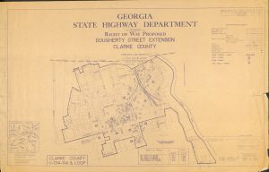 College Avenue Redevelopment Project-project GA R-51, bounded by Seaboard Railroad, Southern Railroad, Hancock and Oconee River