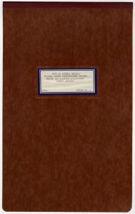 College Avenue Redevelopment Project Survey & Planning Application, Ga. R-51, binder no. 5