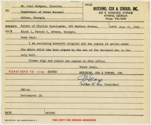 B1 P5 Estate of Phyllis Cunningham, 489 Madison Ave