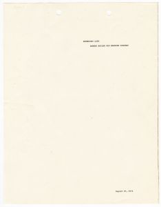 Relocation, Athens Boiler & Machine Works, B1 P19, Inventory
