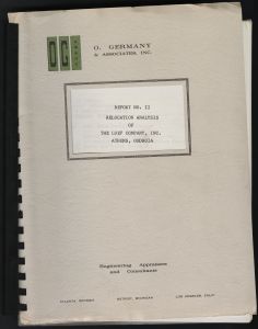 Relocation, Loef Company, B15 P2 & 3, Relocation analysis-Allied Industrial