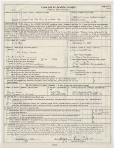 Relocation, B5P4 Otis Shaw, 276 Bridge St