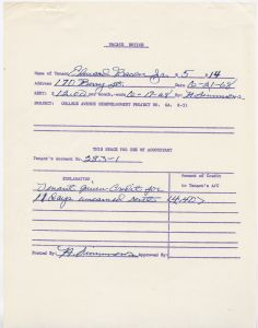 Relocation, B5P14 Edward Bacon Jr, 170 Berry St