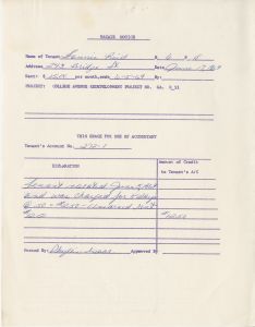 Relocation, B6P18 Fannie Reid, 243 Bridge St