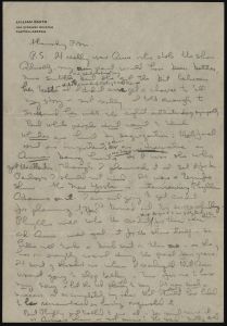 Lillian Smith and Paula Snelling letters