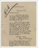 Rinehart, Mary Roberts, 1917 February-May