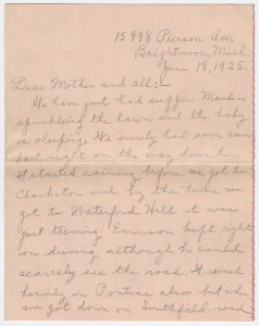 Letters