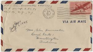 Howenstine, Alan – correspondence, 1945 July