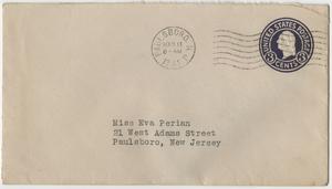 Cassel, Robert - correspondence from Fort Jackson, S.C., 1941 March-April