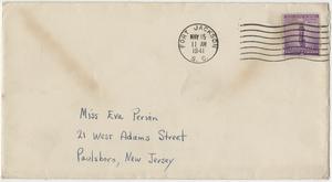 Cassel, Robert - correspondence from Fort Jackson, S.C., 1941 May