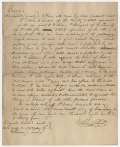 Deed of exchange of enslaved persons -- Edwin L. Lucas, William P. Haynes
