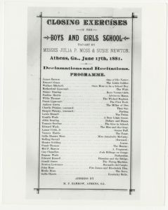 Athens, GA - Boys and Girls School
