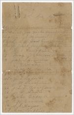Roster - 2nd Ga. Cavalry, Co. G - handwritten copy by W. J. Short and typed copy