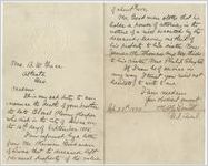 H. H. Leavitt to Julia Ann Harper Force