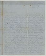Albert Force to Julia Ann Harper Force, 1861 December