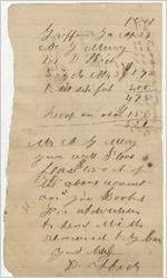 Bills and receipts for David Jackson Bailey, Seaton Grantland I, and Seaton Grantland II