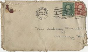 Letters to Sidney G. Chandler at Washington and Lee University