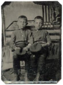 Photograph of two boys