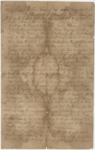 Will - Joseph Williams, Wilkes County, Georgia
