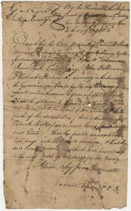 Order - division of Patrick Shields estate for payment of debts