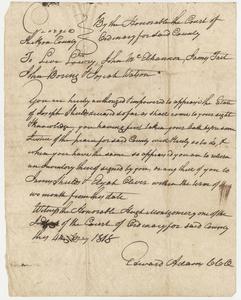 Contract to appraise Joseph Shields estate