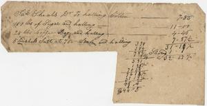 Invoice - James Shields, James Lindsey