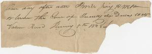 Promissory notes - H. Webb (2), Charles Baron