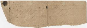 Receipts - John, Sally, James, George Shields