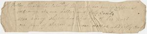 Receipts - James, Polly, Nancy Shields