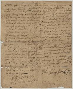 Indenture - James Shields, Richard Beavers - John Lambert, Jackson County, Georgia