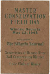 Program - Master Conservation Field Day, Winder, Georgia