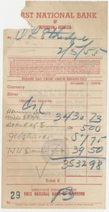 First National Bank of Jefferson - deposits