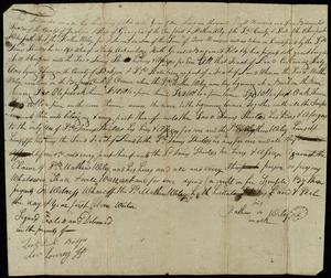 Indenture - Mathew Wiley to James Shields - Jackson County