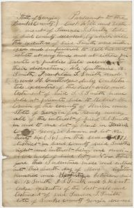 Banks County - Deed - estate of Sumner J. Smith - Robert H. Erwin