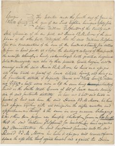 Butts County - Indenture - William Fulgham - David B. M. Moore